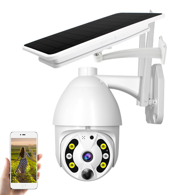4G Solar- angetriebener Kamera Zweiweg- Audio-1080P PTZ Solar-Kamera-Wolken-Speicher CCTV Wifi