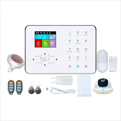 WIFI + GSM / GPRS Home GSM Alarmanlage NTC Sensor Home Security Alarmsysteme