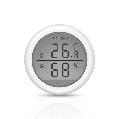 Temperatur Tuya LCD Wifi und Feuchtigkeitssensor Amazonas Alexa/Google-Assistent