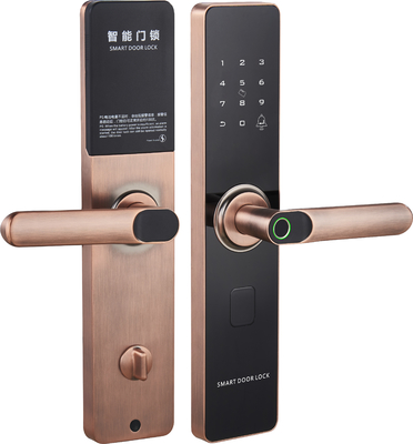 Keyless Eintritts-Nut-Türschloss mit biometrischem Fingerabdruck-mit Berührungseingabe Bildschirm Smart