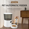 Glomarket Smart Tuya Haustier-Futterautomat Wifi 6L Hund Katzenfutter App Fernbedienung mit Kamera Haustier-Futterautomat
