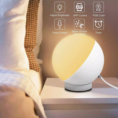 Tuya 12W Wifi Smart Tischlampe Drahtlose Sprachsteuerung RGB Dimmbare Lampe