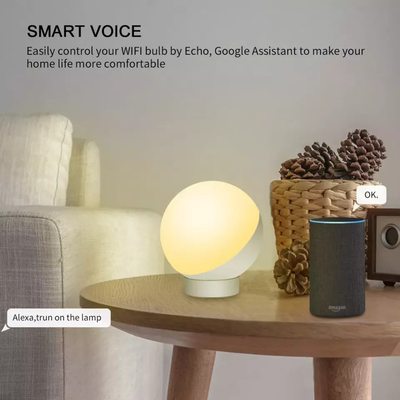 Tuya 12W Wifi Smart Tischlampe Drahtlose Sprachsteuerung RGB Dimmbare Lampe