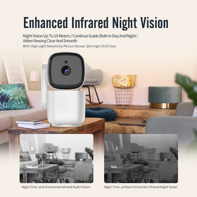 Smart Camera-Innennachtsicht 2.4G 5G Wifi eine Weisen-Wechselsprechanlagen-Smart Home-Überwachungskamera