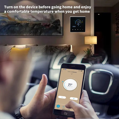 Intelligenter Thermostat-elektrischer Wasser-Gas-Kessel-Boden-Heizungs-Temperaturbegrenzer Tuya Wifi