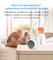Intelligente Digital Wifi Temperatur Tuya und Feuchtigkeitssensor-LCD-Bildschirm mit Alexa Google Home