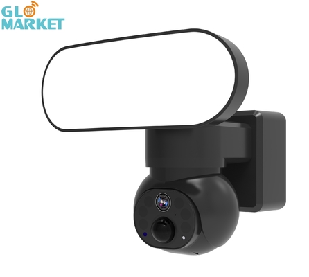 Intelligente Flutlicht Wifi 4G Weisen-Audiokamera der Kamera-Solarsicherheits-3MP Motion Tracking Two