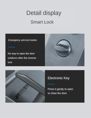 Glomarket Tuya Wifi Gesichtserkennung Smart Door Lock mit Kamera