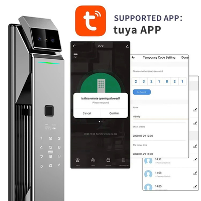Glomarket Tuya Security vollautomatisches Smart Lock mit 3D-Gesichtserkennung