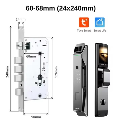 Glomarket Tuya Security vollautomatisches Smart Lock mit 3D-Gesichtserkennung