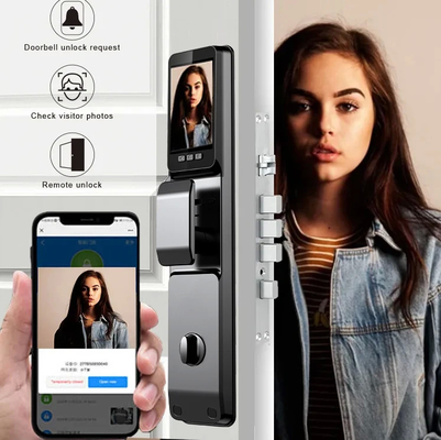 Glomarket Tuya Security vollautomatisches Smart Lock mit 3D-Gesichtserkennung
