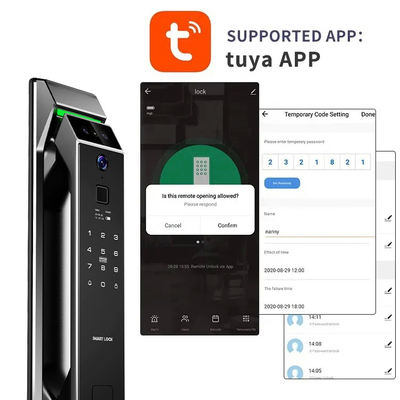Glomarket 3D Gesichtserkennung Fingerabdruck Tuya Wifi Digital Smart Lock
