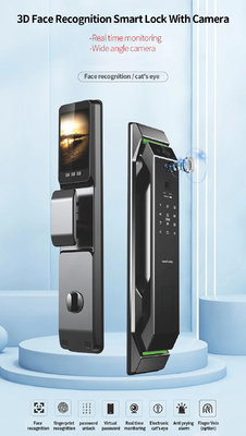 Glomarket 3D Gesichtserkennung Fingerabdruck Tuya Wifi Digital Smart Lock