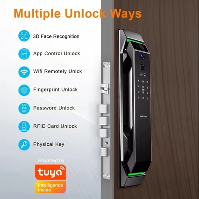 Glomarket 3D Gesichtserkennung Fingerabdruck Tuya Wifi Digital Smart Lock