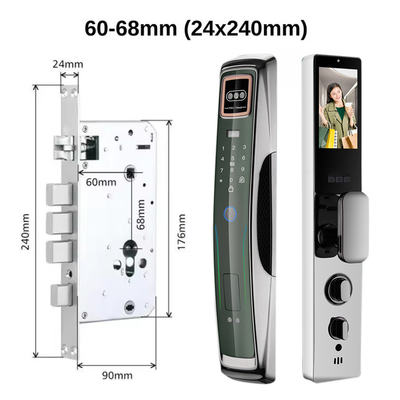 3D-Gesichtserkennung Intelligentes Schloss Usmart Go APP Intelligentes Management