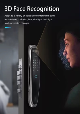 Intelligentes Gesichtserkennungs-Fingerabdruckschloss für das Remote-Entriegeln von mobilen Anwendungen