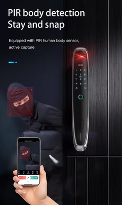 Intelligentes Gesichtserkennungs-Fingerabdruckschloss für das Remote-Entriegeln von mobilen Anwendungen