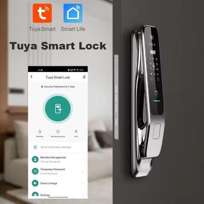 Gesichtserkennung intelligentes Schloss vollautomatisch Tuya Smart sicheres Haus