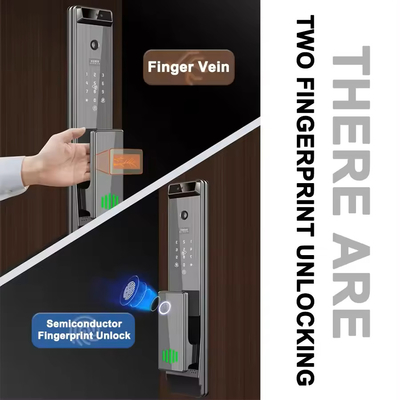 Glomarket Tuya Digital Smart Lock vollautomatisches biometrisches System Sicherheit Fingerabdruck 3D Gesichtserkennung Passwort Türschloss