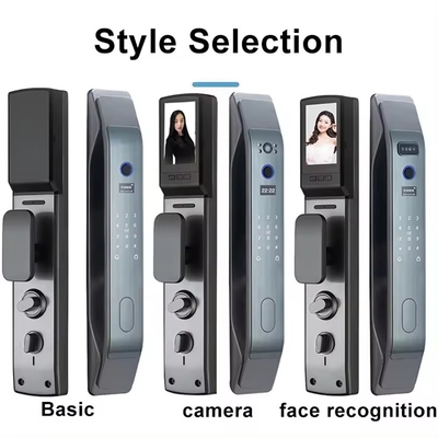 Glomarket Tuya Smart 3D Face vollautomatische Türschließung App Fernschließung Fingerabdruck Smart Intelligentes Türschloss für Smart Home