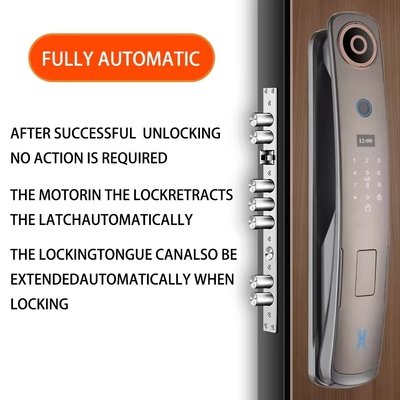 Glomarket 3d Gesichtserkennung Smart Door Lock mit Kamera Digitale Fingerabdrücke Vollautomatische Sicherheitsschlösser