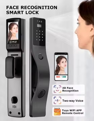 Glomarket Tuya Gesichtserkennung Smart Door Lock Sicherheit Digital Passwort Fingerabdruck Tür Smart Locks
