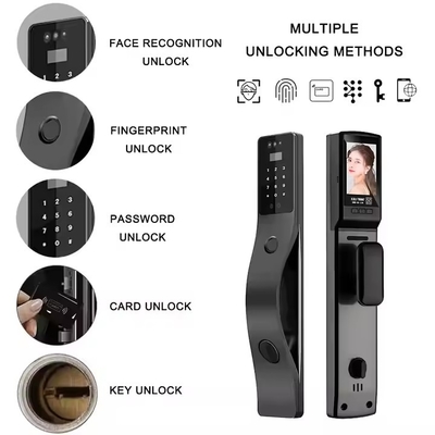 Glomarket Tuya Gesichtserkennung Smart Door Lock Sicherheit Digital Passwort Fingerabdruck Tür Smart Locks