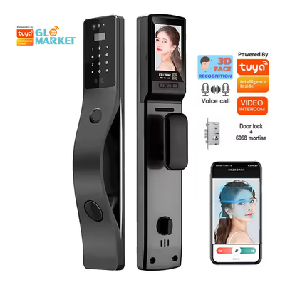 Glomarket Tuya Gesichtserkennung Smart Door Lock Sicherheit Digital Passwort Fingerabdruck Tür Smart Locks