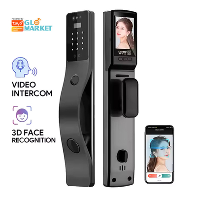 Glomarket Tuya Gesichtserkennung Smart Door Lock Sicherheit Digital Passwort Fingerabdruck Tür Smart Locks