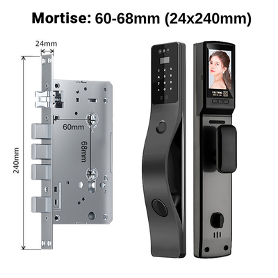 Glomarket Tuya Gesichtserkennung Smart Door Lock Sicherheit Digital Passwort Fingerabdruck Tür Smart Locks