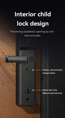 Glomarket Tuya Wifi Smart Lock Aluminium Holztür Gesichtserkennung Palmprint Biometrischer Fingerabdruck Digitaler Smart Lock