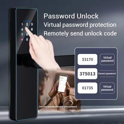 Glomarket Smart Cerradura Fechadura Digital Tuya Ttlock Schloss RFID Karte Passwort Fingerabdruck Smart Türschloss