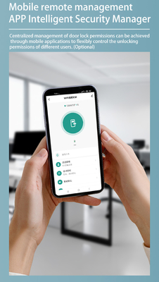 Glomarket Wohnzimmersperre Fingerabdruck Smart Door Lock Ble Passwort Schlüssellos App Steuerung Digitale Türschlösser