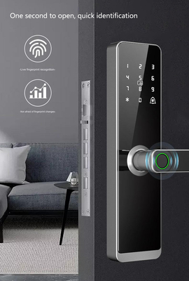 Glomarket Großhandel Fabrikpreis Intelligentes Fingerabdruck-Griffschloss Schlüsselloses Digitales Hotel Tuya App Smart Digitales Türschloss