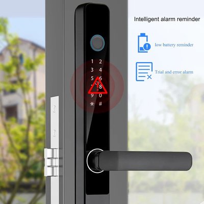 Glomarket Smart Tuya Wasserdichtes Türschloss Schiebetür Fingerabdruck Passwort Fernbedienung Griff elektronisches intelligentes Schloss