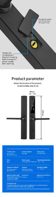 Glomarket Broken Bridge Smart Lock High-End Intelligenz Zinklegierung Tuya Wifi Fingerabdruck wasserdichtes Türschloss