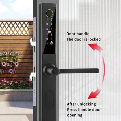 Glomarket Broken Bridge Smart Lock High-End Intelligenz Zinklegierung Tuya Wifi Fingerabdruck wasserdichtes Türschloss