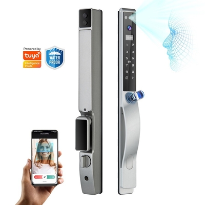 Glomarket Outdoor Elektrische Schlüssellose 3D-Gesichtserkennung Tuya Digitale Passwortkarte Türschloss Wasserdicht Fingerabdruck Smart Lock