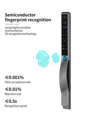 Glomarket Outdoor Elektrische Schlüssellose 3D-Gesichtserkennung Tuya Digitale Passwortkarte Türschloss Wasserdicht Fingerabdruck Smart Lock