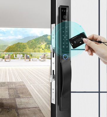 Glomarket Outdoor Elektrische Schlüssellose 3D-Gesichtserkennung Tuya Digitale Passwortkarte Türschloss Wasserdicht Fingerabdruck Smart Lock
