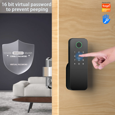 Glomarket Outdoor Elektronische Smart Fingerabdruck Passwort Digitales Schloss Tuya Ttlock Smart Türschloss