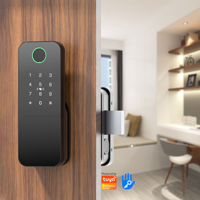 Glomarket Outdoor Elektronische Smart Fingerabdruck Passwort Digitales Schloss Tuya Ttlock Smart Türschloss