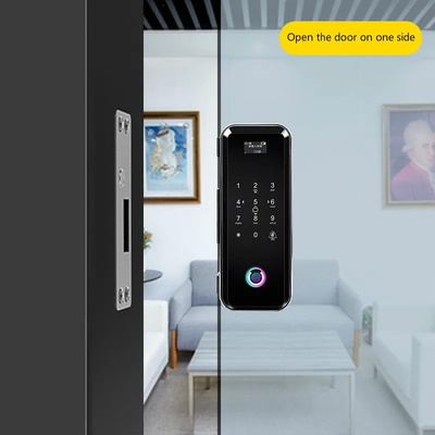 Glomarket Smart Tuya Wifi Glas Türschloss Fingerabdruck Digitale Tastatur Passwort Schloss Intelligente Verknüpfung Fernentriegelung