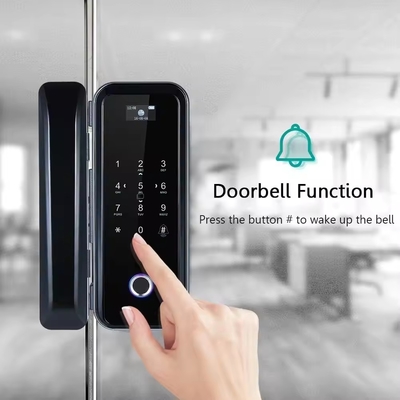 Glomarket Smart Tuya Wifi Glas Türschloss Fingerabdruck Digitale Tastatur Passwort Schloss Intelligente Verknüpfung Fernentriegelung