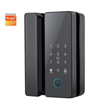 Glomarket Tuya Smart Glass Door Lock Biometrische Fingerabdrücke BLE Smart Electronic Lock Für Büro Glas Tür