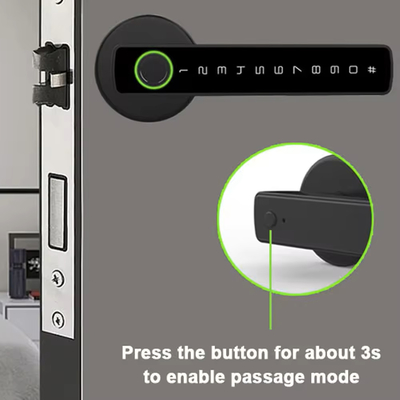Glomarket Tuya Ble Smart Lock Sicherheit Elektronische Schlüssellose Smart Door Handle Lock Innenraum Schloss