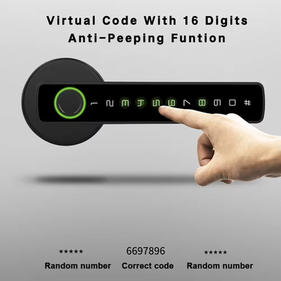 Glomarket Tuya Ble Smart Lock Sicherheit Elektronische Schlüssellose Smart Door Handle Lock Innenraum Schloss