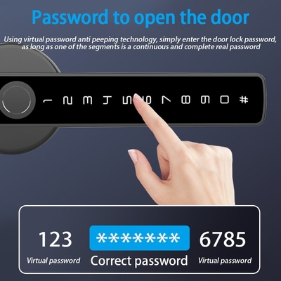 Glomarket Tuya Ble Smart Lock Sicherheit Elektronische Schlüssellose Smart Door Handle Lock Innenraum Schloss