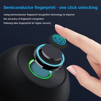 Glomarket Großhandel Intelligentes Rundknopfschloss Schlüsselloses Smart Door Handle Lock Tuya App Control Smart Fingerprint Türschloss