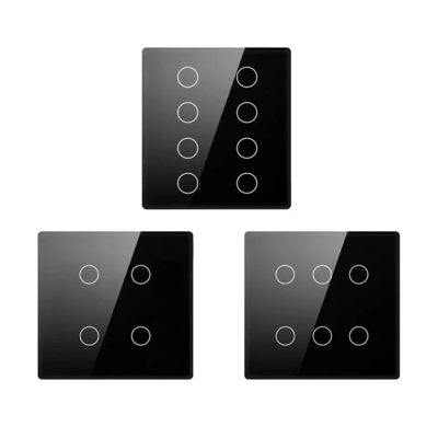 Glomarket Smart Wifi Brasilien 118*124 Schalter Arbeiten mit Google Alexa Assistant Tuya Smart Light Switch für Zuhause